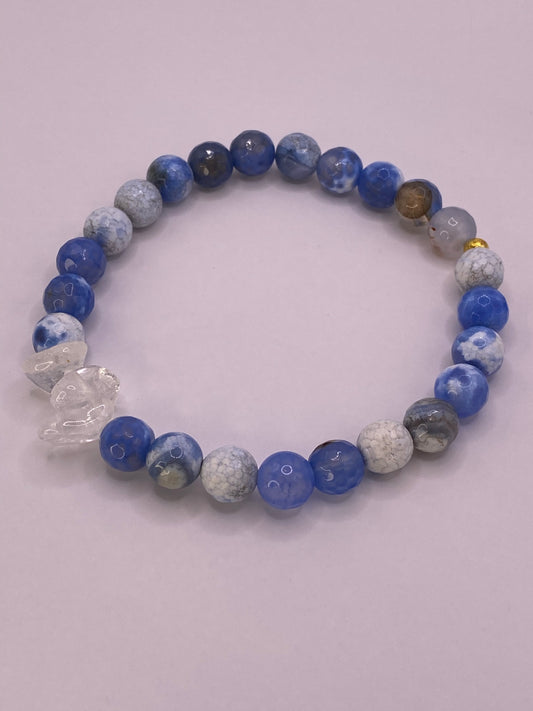 Blue Agate Bracelet