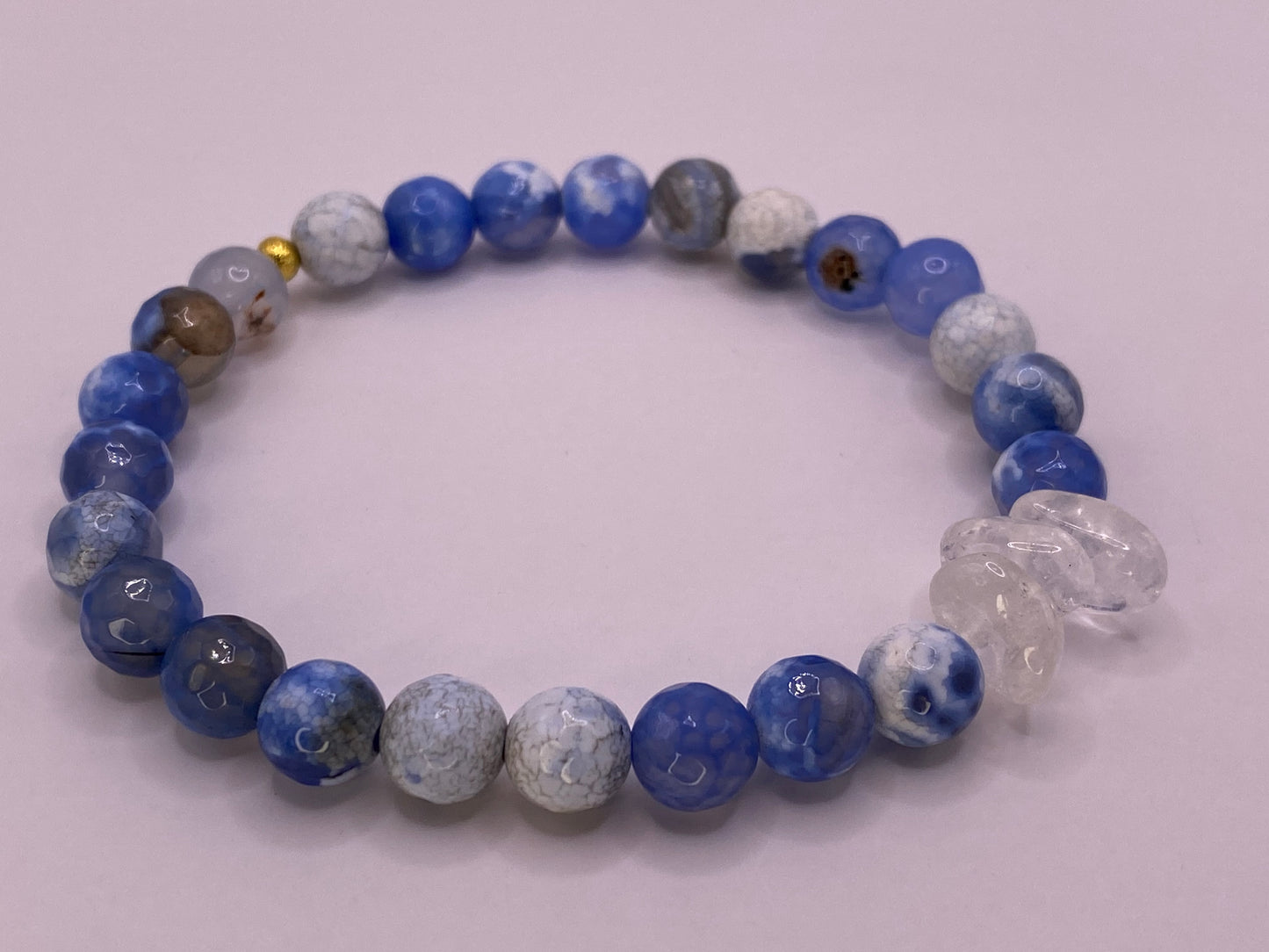 Blue Agate Bracelet