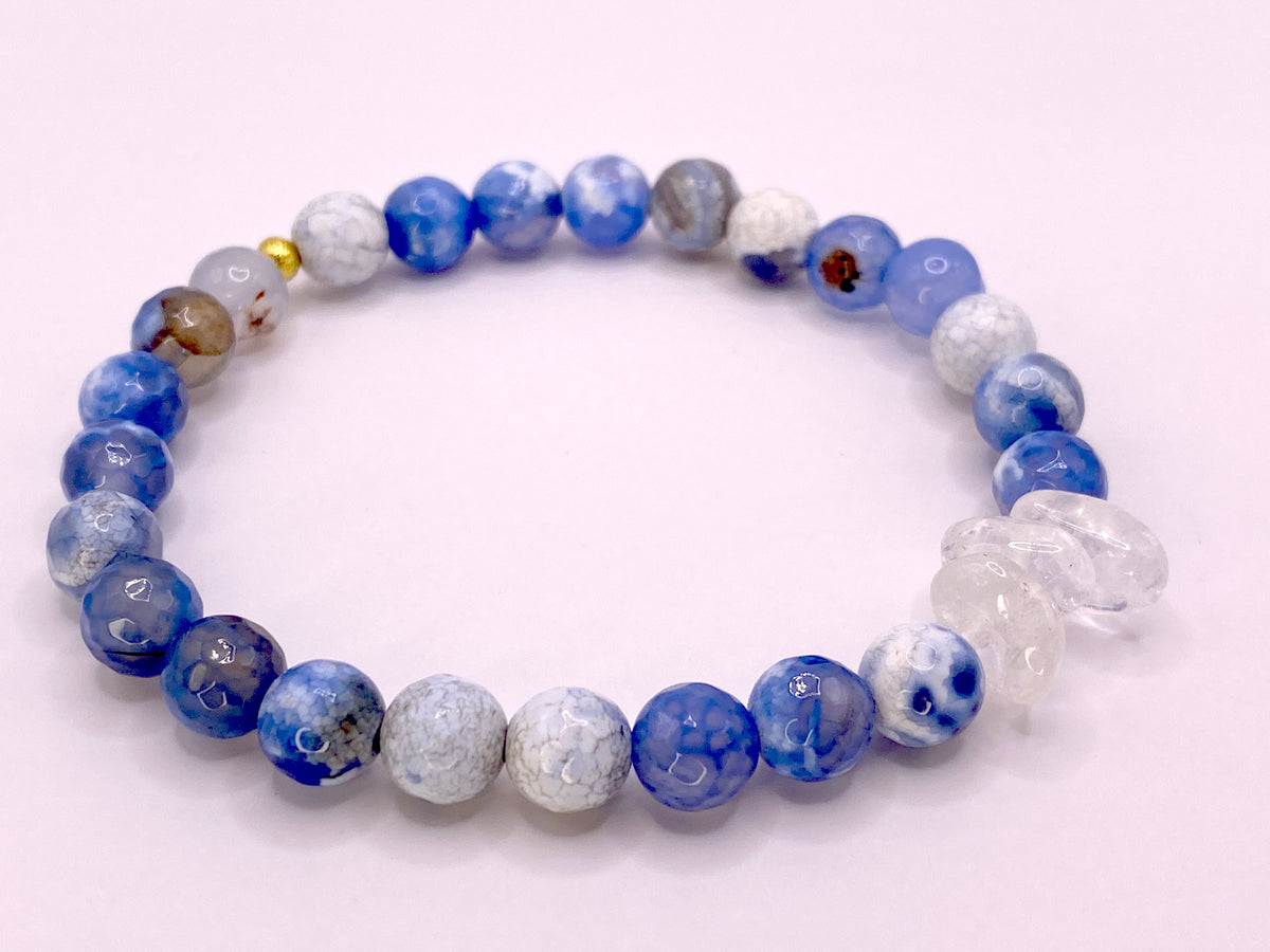 Blue Agate Bracelet