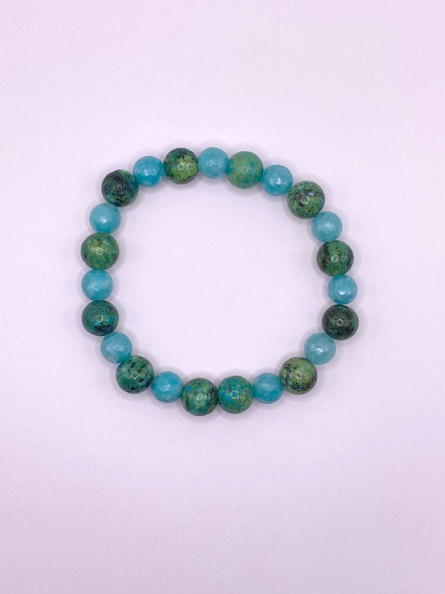 Green and Blue Turquoise Bracelet