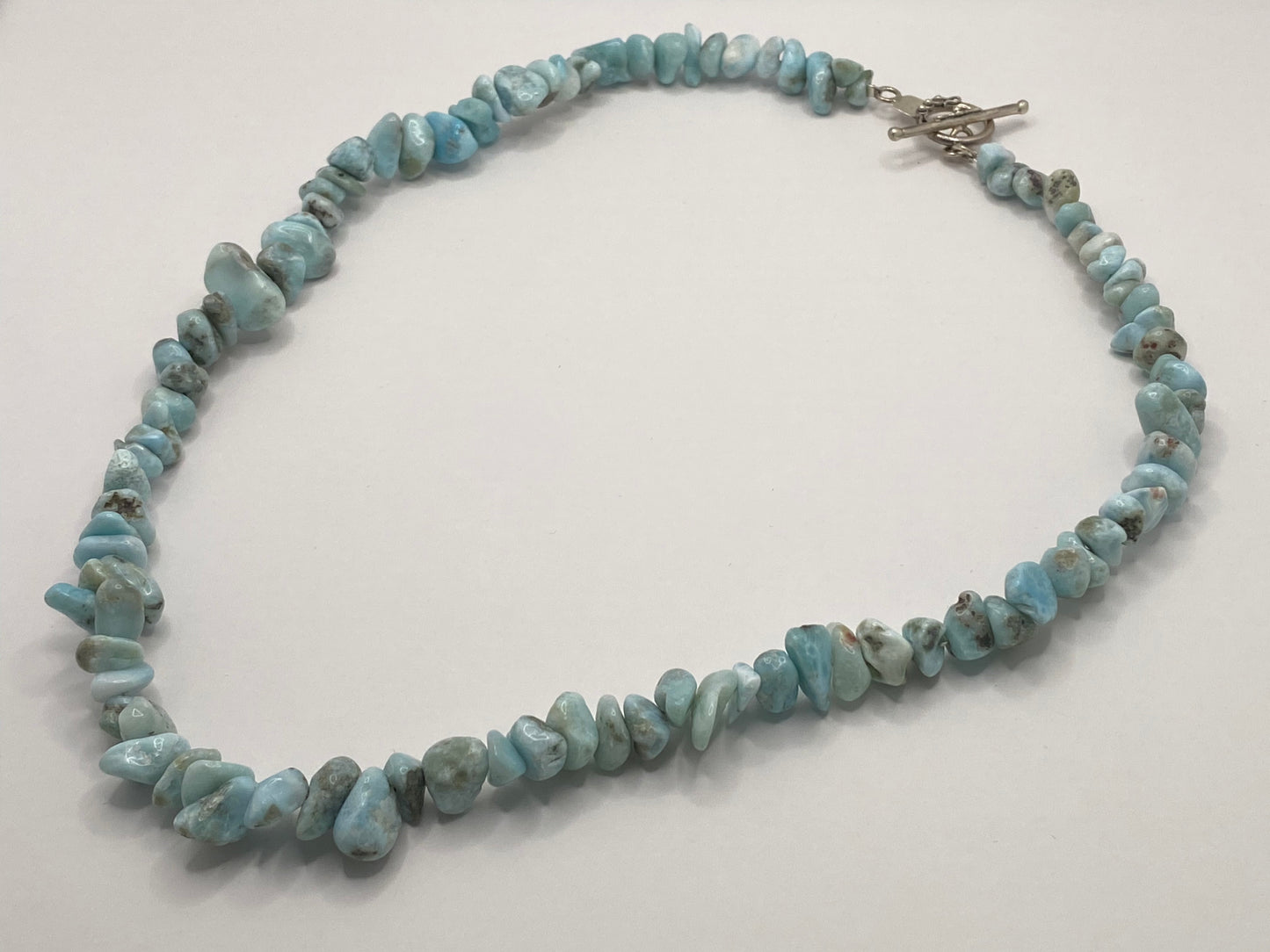 Larimar Chip Necklace