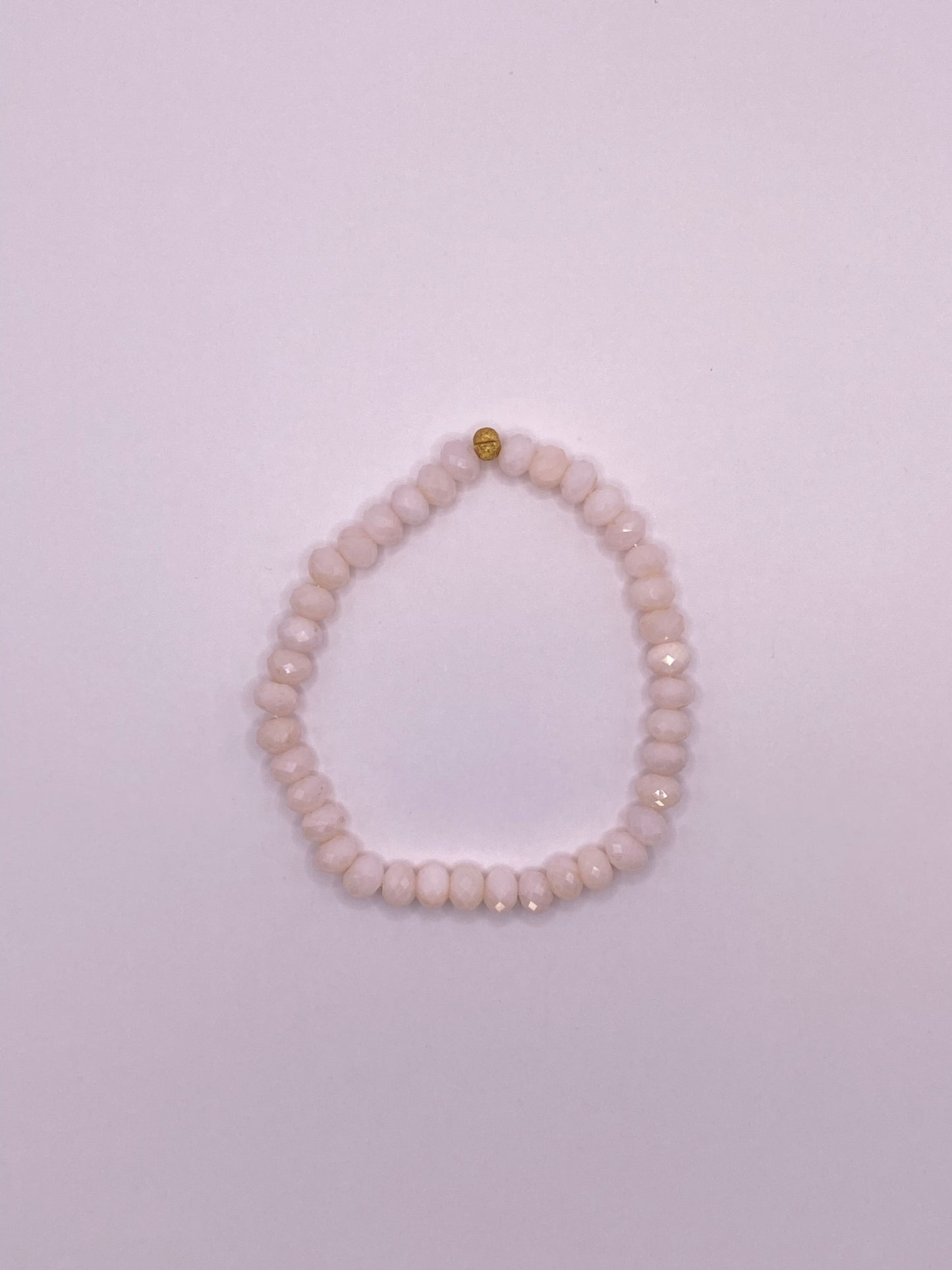 Pink Opal Beaded Bracelet