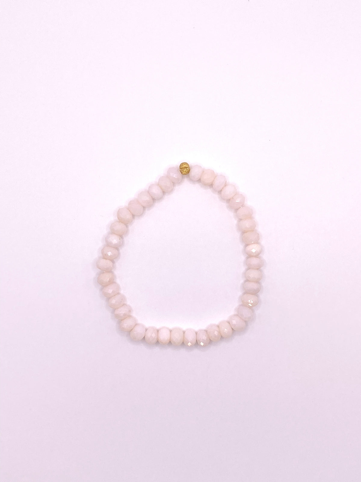 Pink Opal Beaded Bracelet