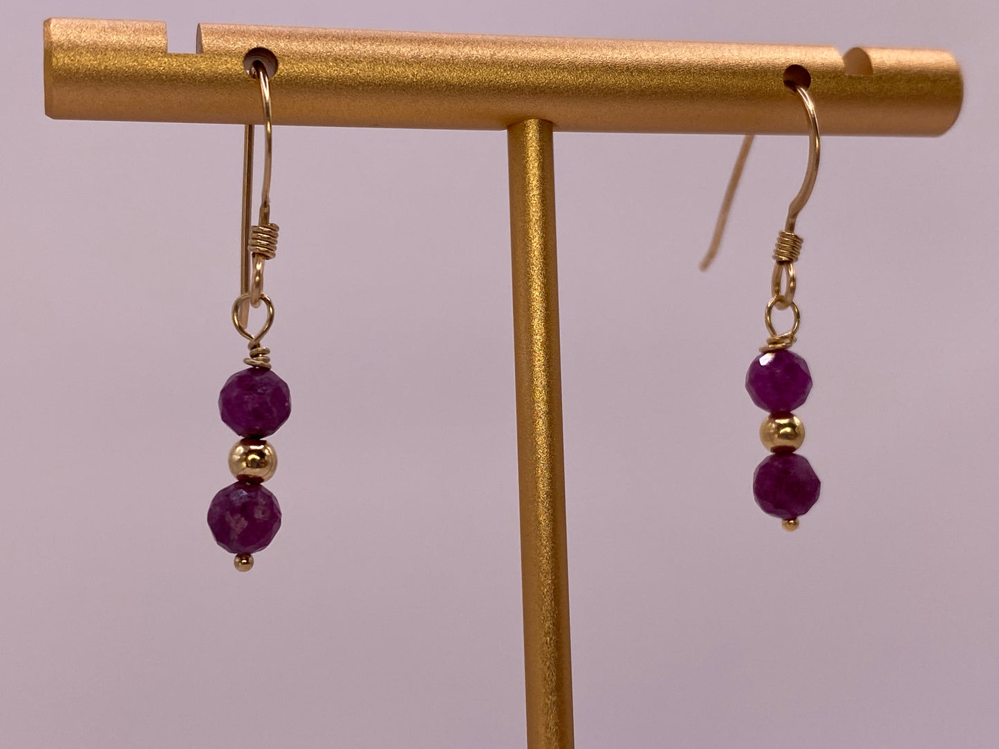 Ruby Earrings