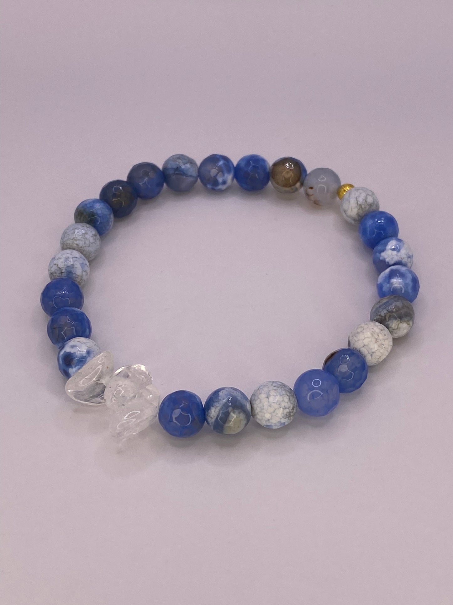 Blue Agate Bracelet