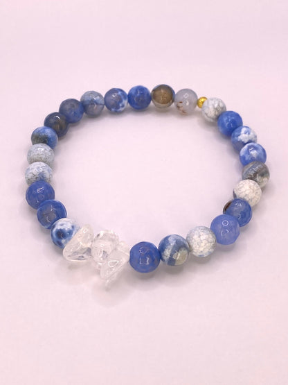 Blue Agate Bracelet