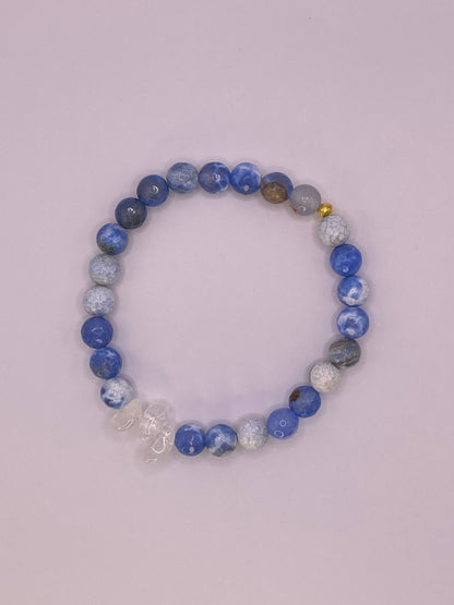 Blue Agate Bracelet