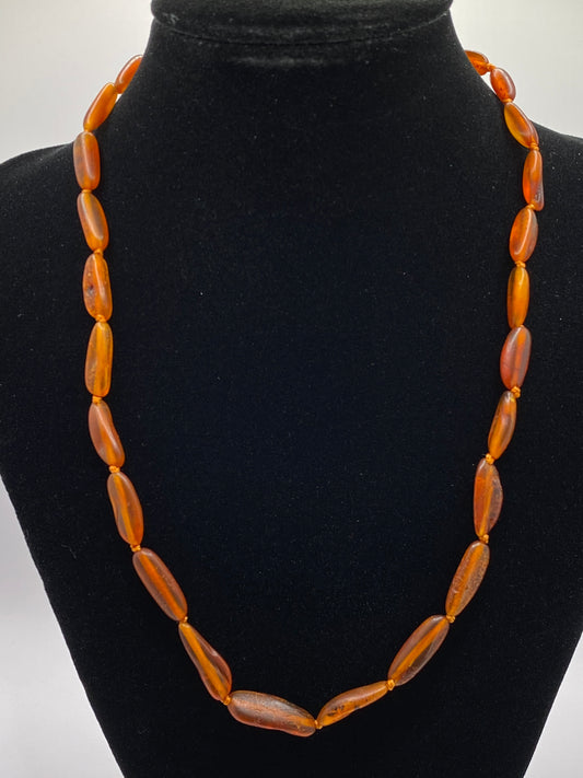 Dark Amber Necklace