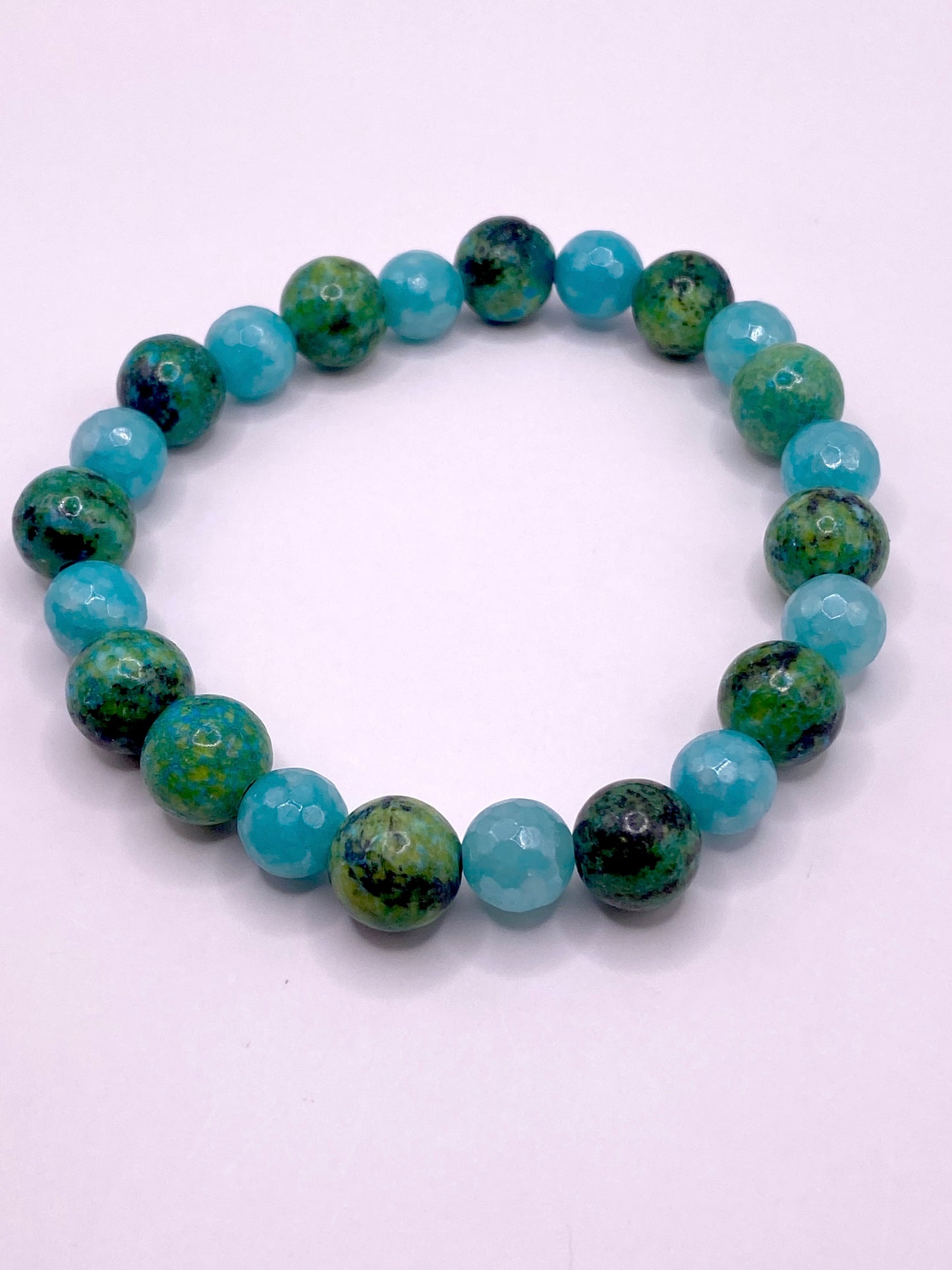 Green and Blue Turquoise Bracelet