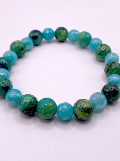 Green and Blue Turquoise Bracelet