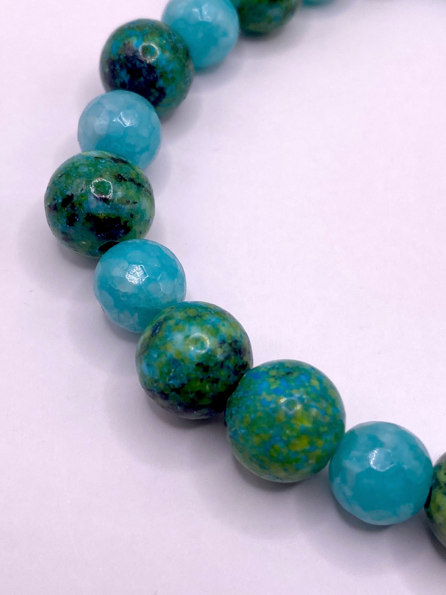 Green and Blue Turquoise Bracelet