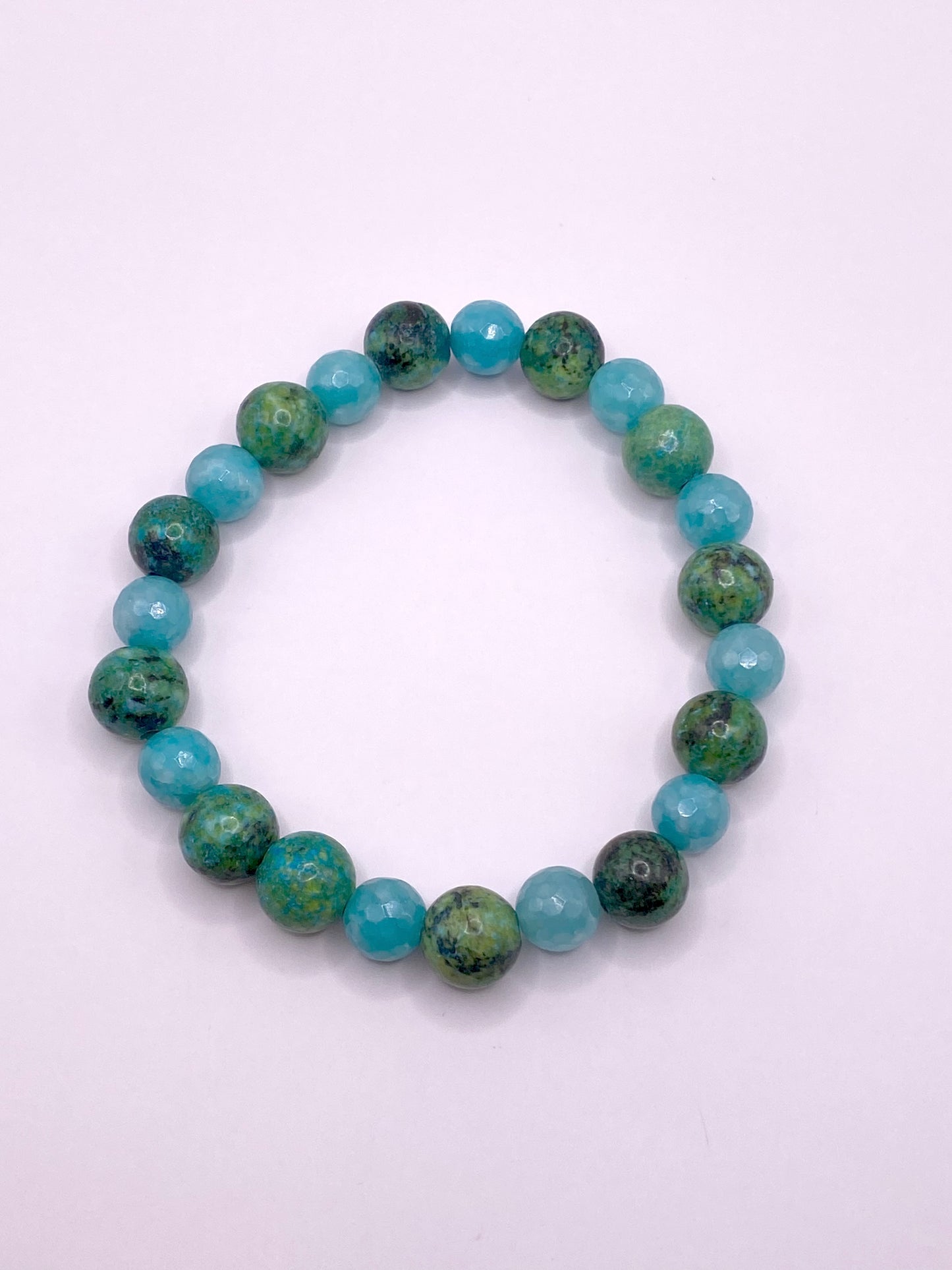 Green and Blue Turquoise Bracelet