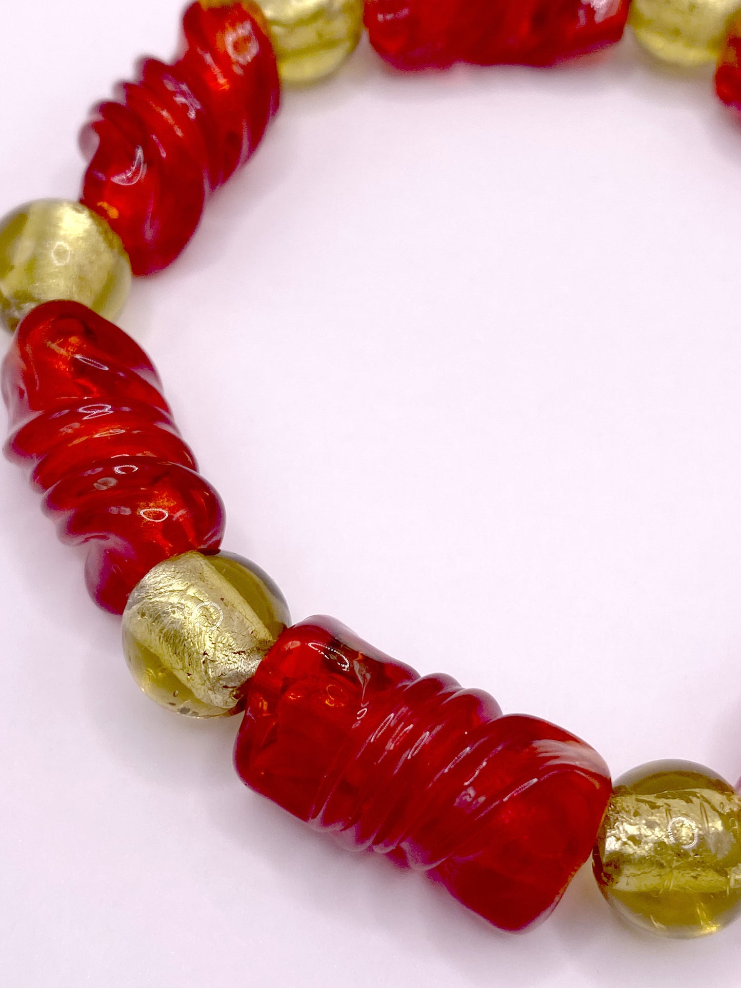 Italian Glass Beaded Bracelets