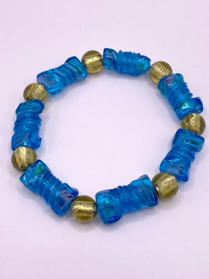 Italian Glass Beaded Bracelets