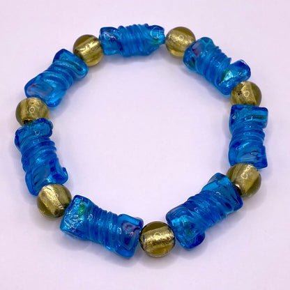 Italian Glass Beaded Bracelets
