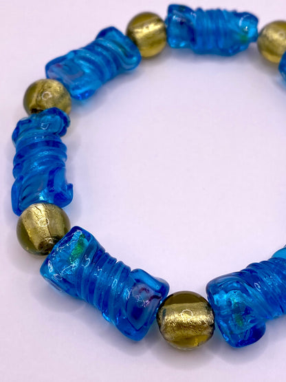 Italian Glass Beaded Bracelets