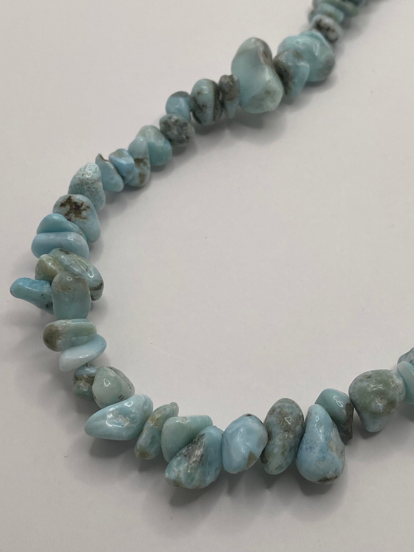 Larimar Chip Necklace
