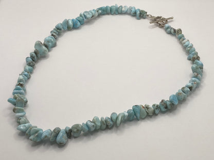Larimar Chip Necklace