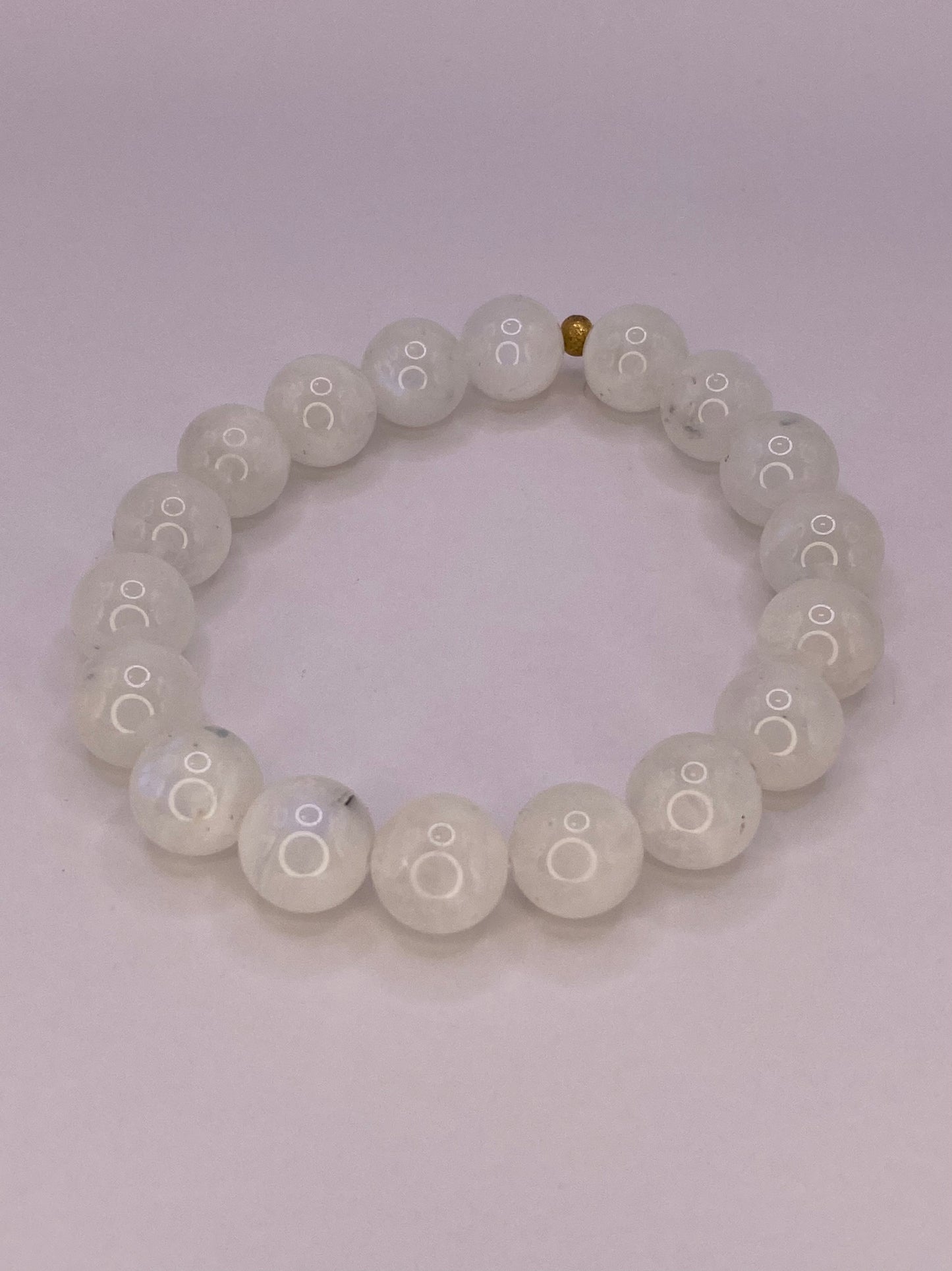 Moonstone Beaded Bracelet