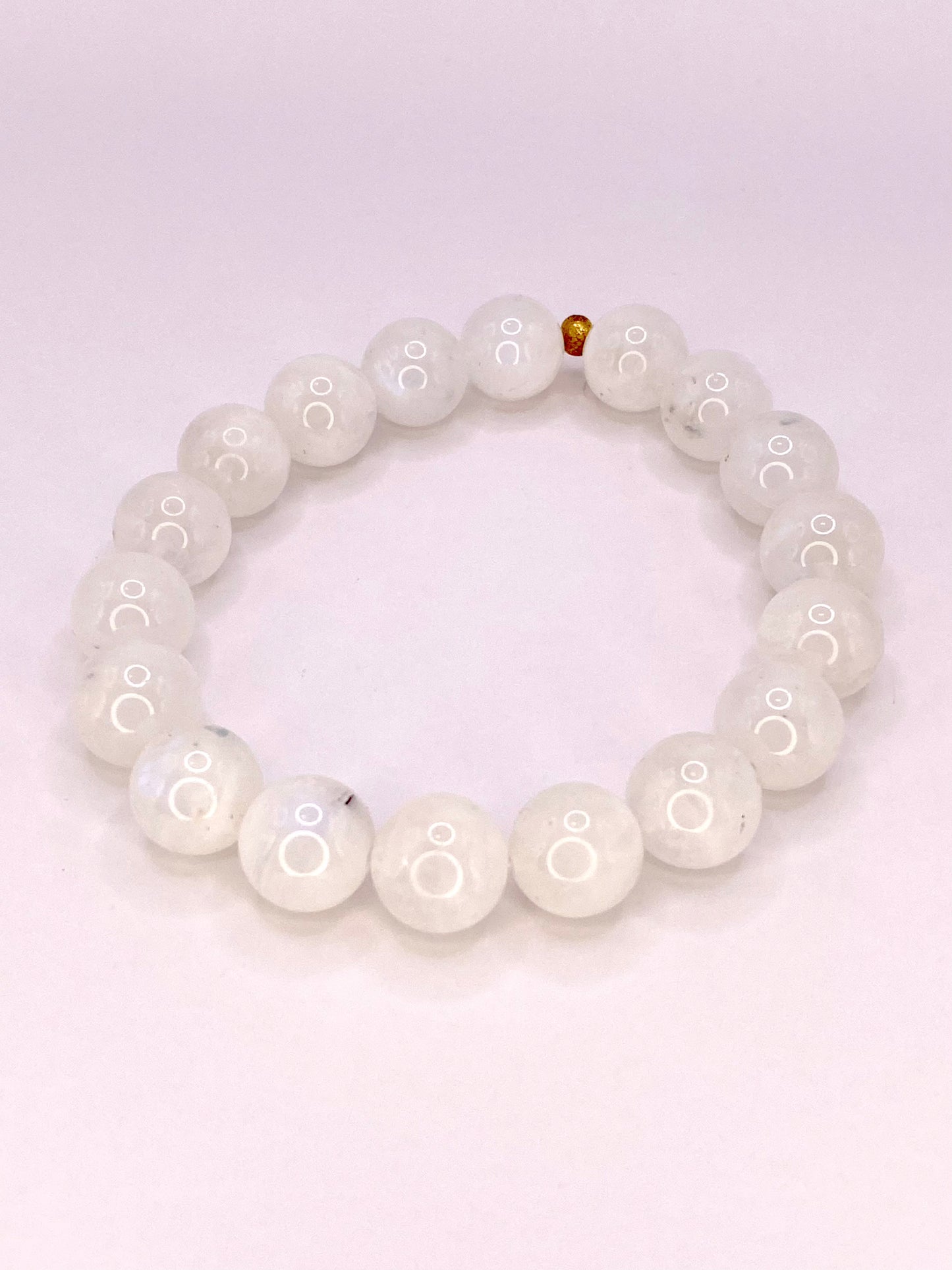 Moonstone Beaded Bracelet