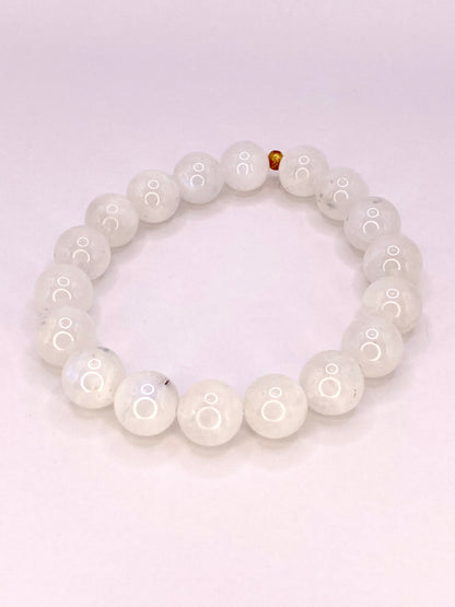 Moonstone Beaded Bracelet