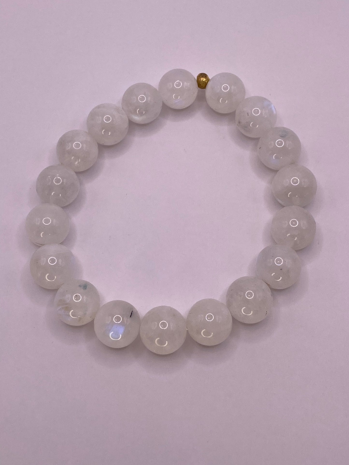 Moonstone Beaded Bracelet