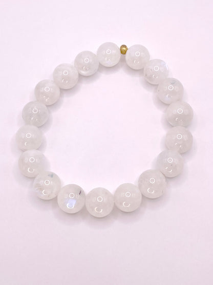 Moonstone Beaded Bracelet