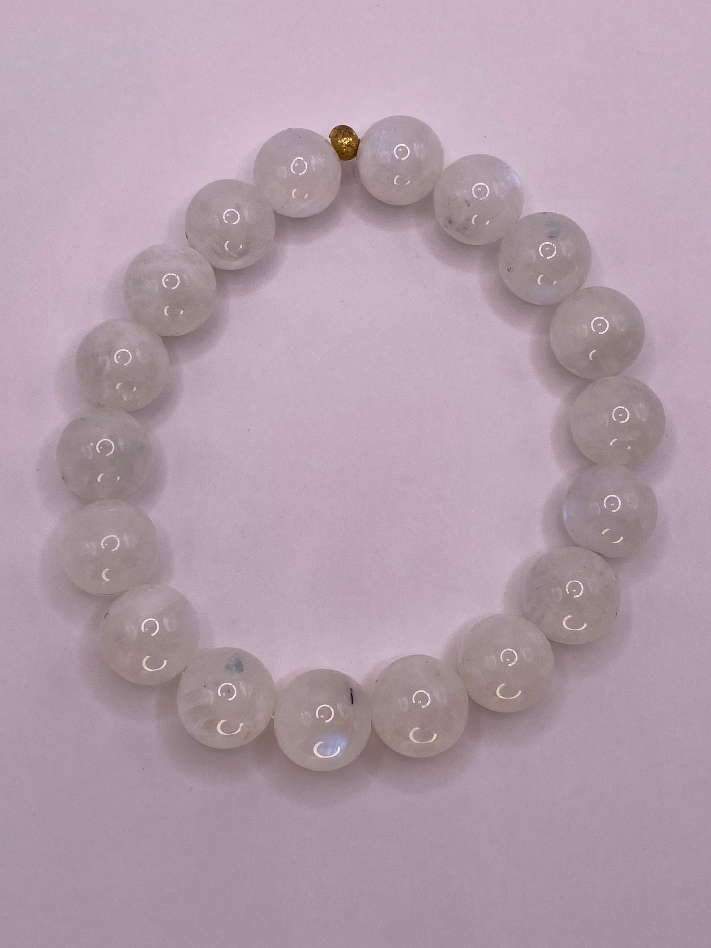 Moonstone Beaded Bracelet