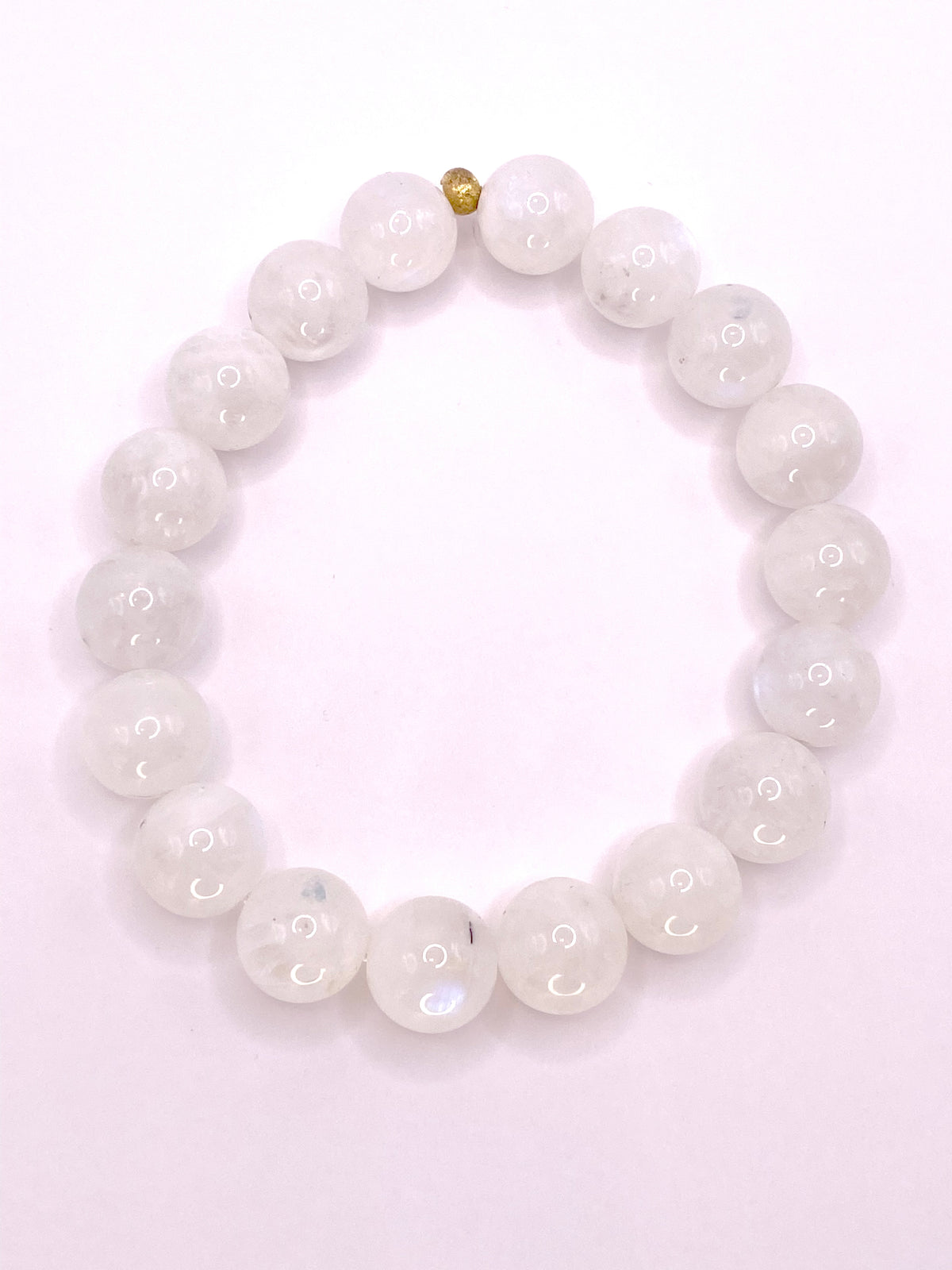 Moonstone Beaded Bracelet