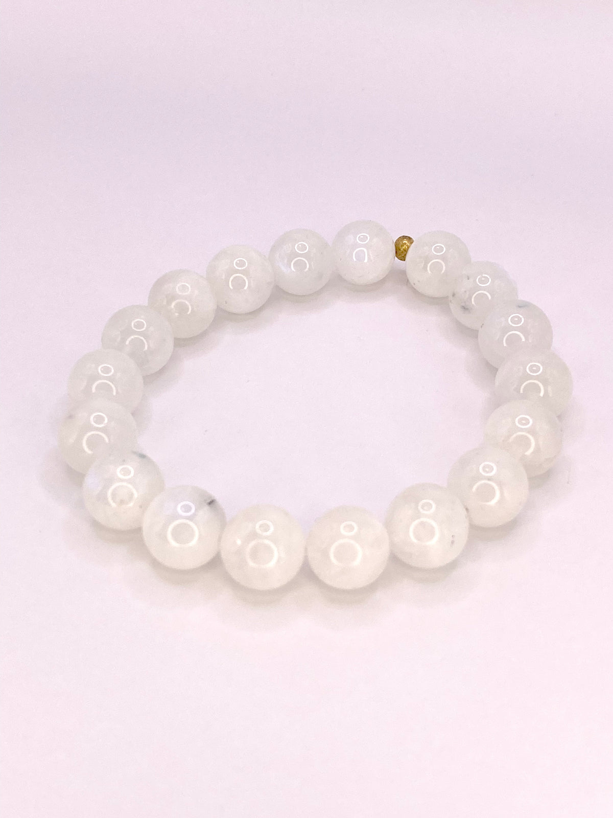 Moonstone Beaded Bracelet