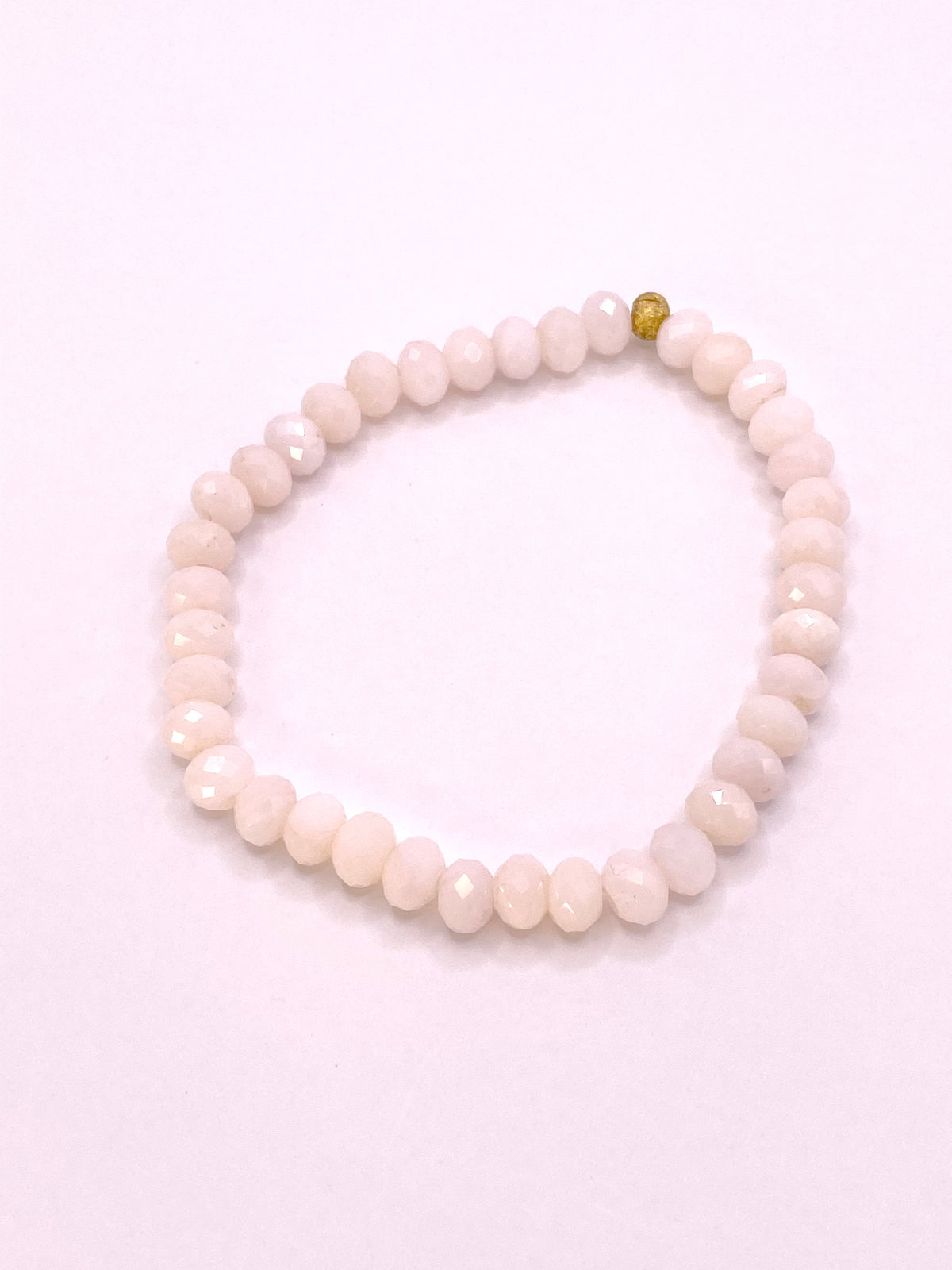 Pink Opal Beaded Bracelet