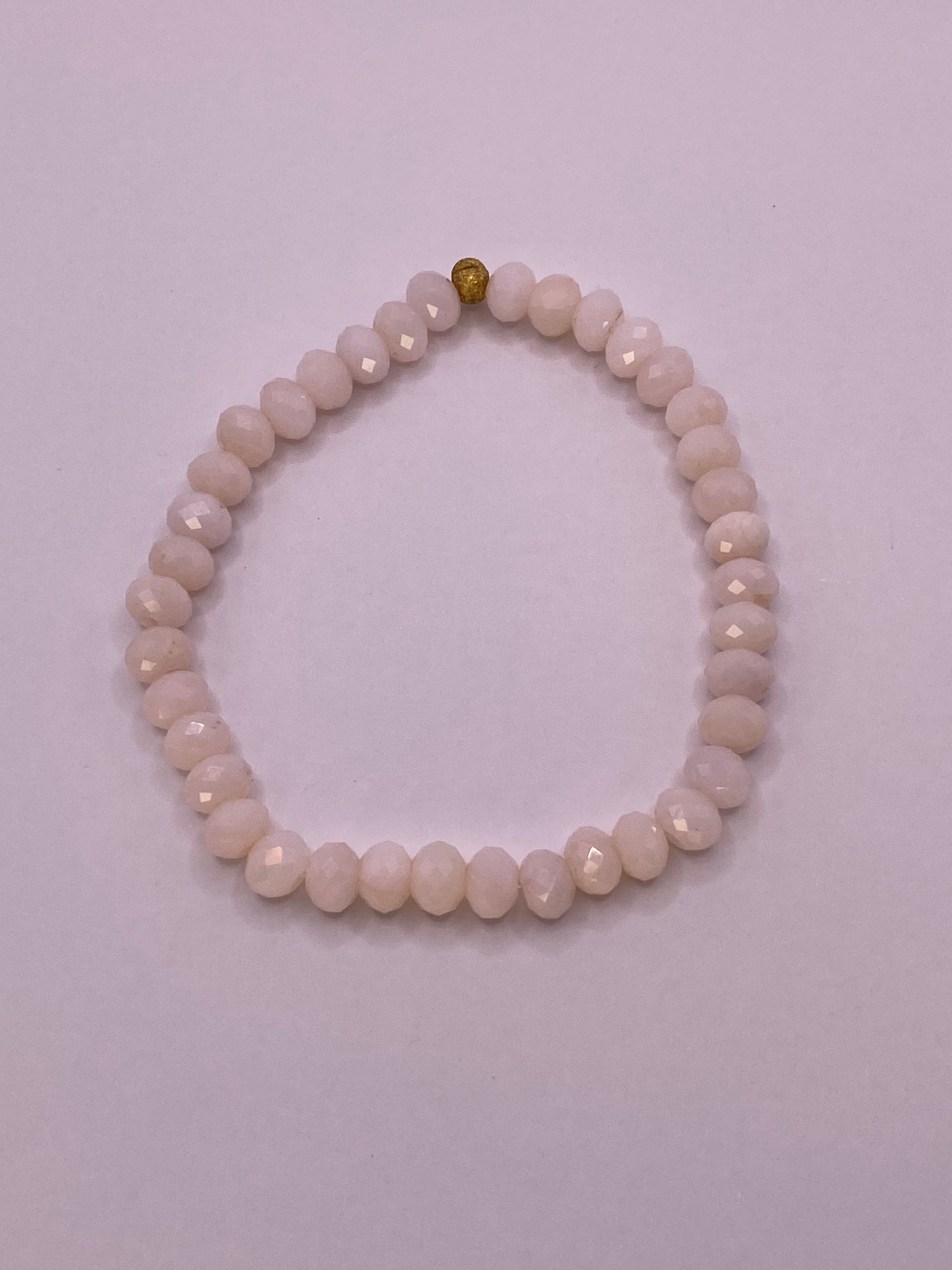 Pink Opal Beaded Bracelet