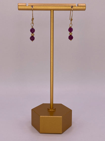 Ruby Earrings