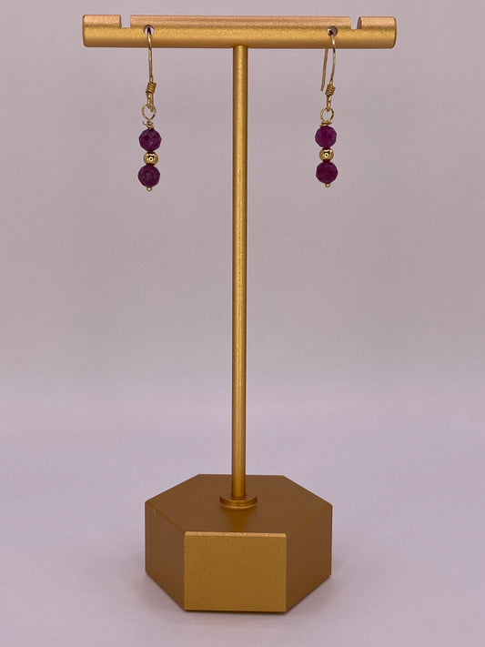 Ruby Earrings