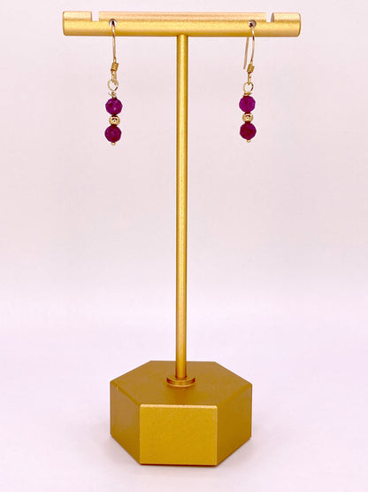 Ruby Earrings