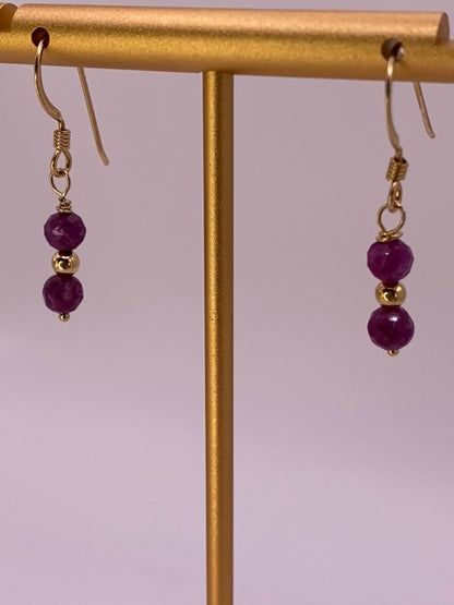 Ruby Earrings