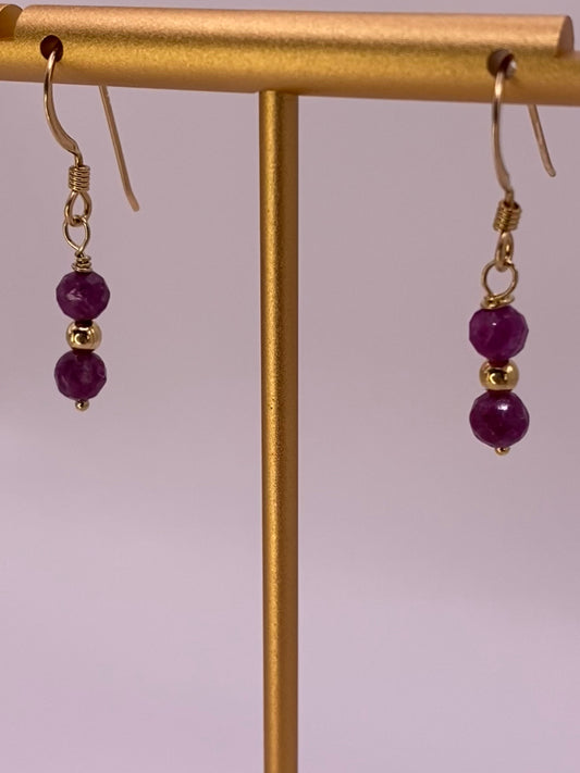 Ruby Earrings