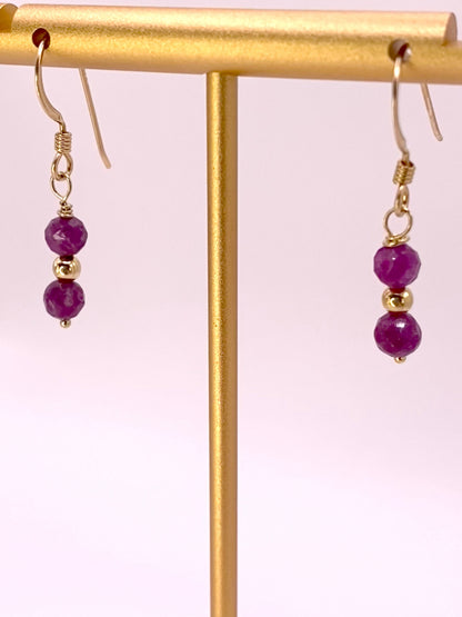 Ruby Earrings