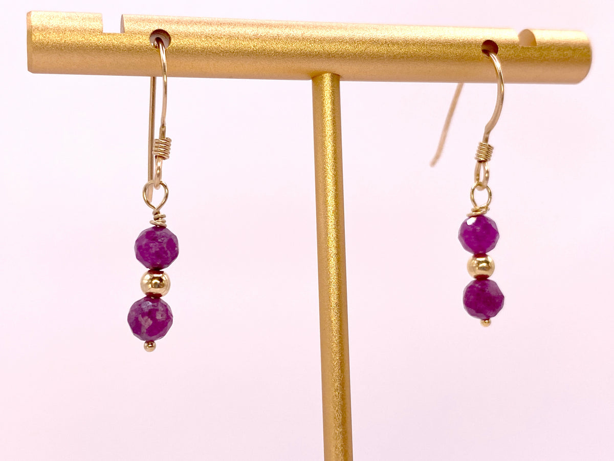 Ruby Earrings
